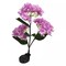 3 Head Solar Garden Light, Realistic Hydrangea Flower Outdoor Decor Light Purple